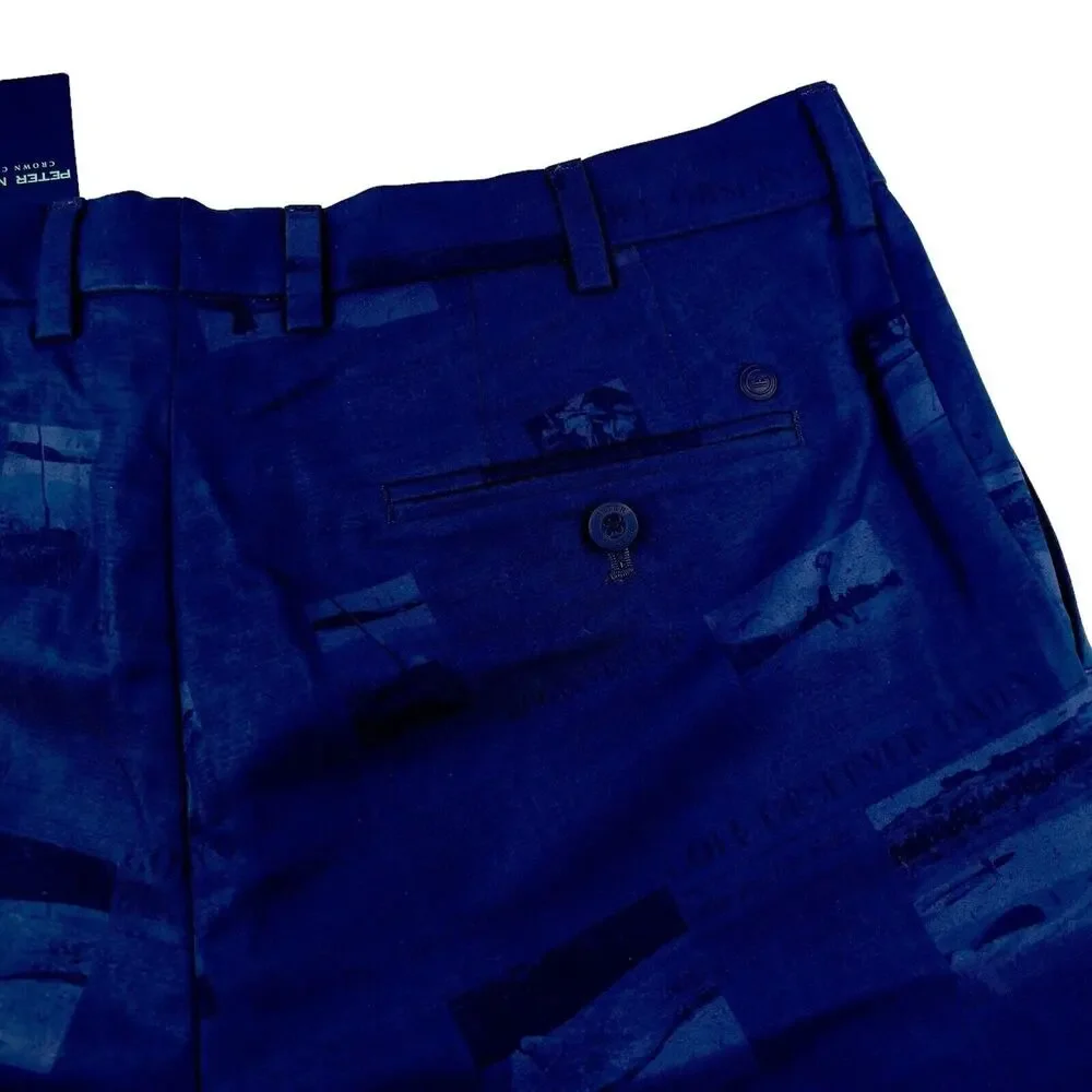 Peter Millar Surge Course Journal Performance Golf Shorts Navy 40 NWT $110 MSRP - Picture 13 of 15